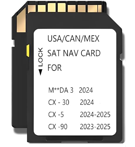 Navigation System SD Card Caution - 2014-2017 Mazda